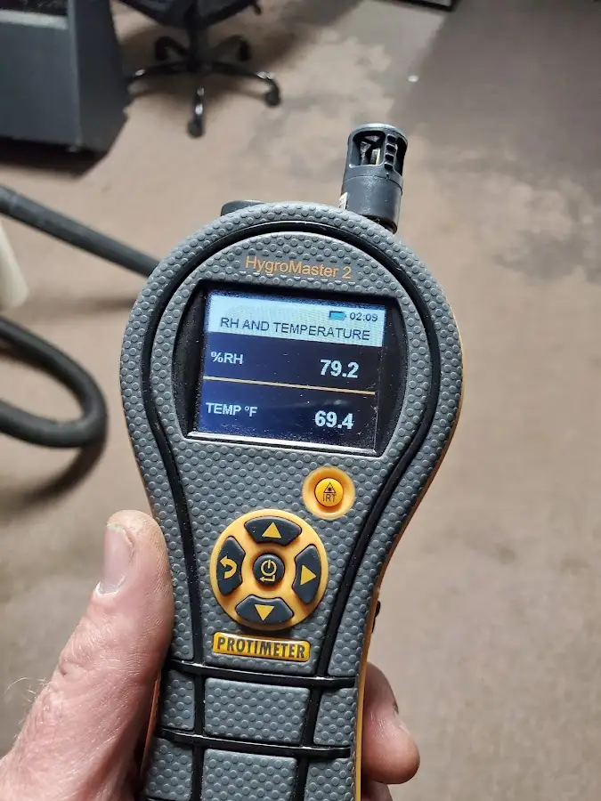 Moisture meter humidity assessment for Mold Remediation & Removal in Lancaster